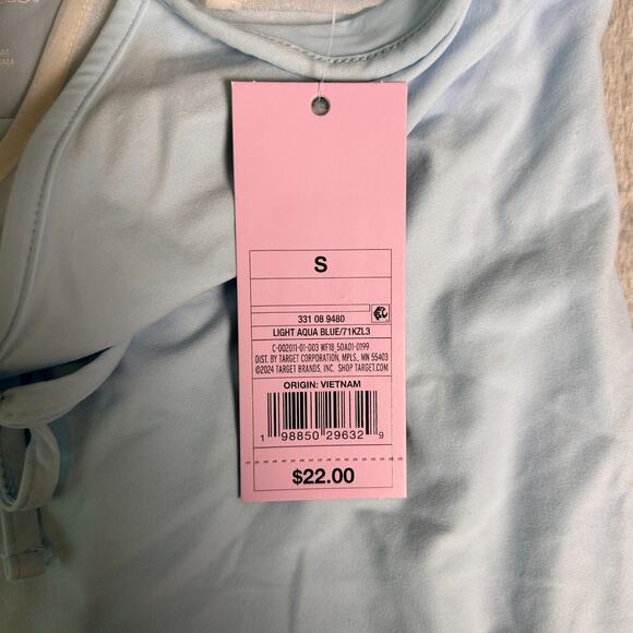 Wild Fable Mini Slip Dress Womens Small Light Blue Spaghetti Strap Soft Girl - Picture 5 of 6